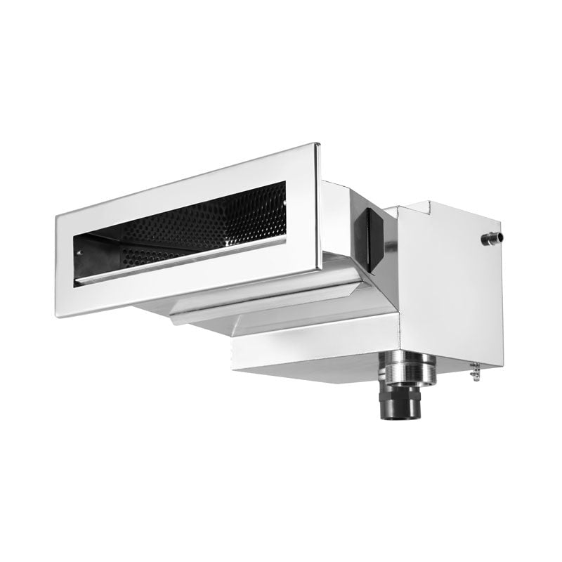 Hoogwaterskimmer Design b600 evo RVS v betonbaden - Hoogwaterskimmer