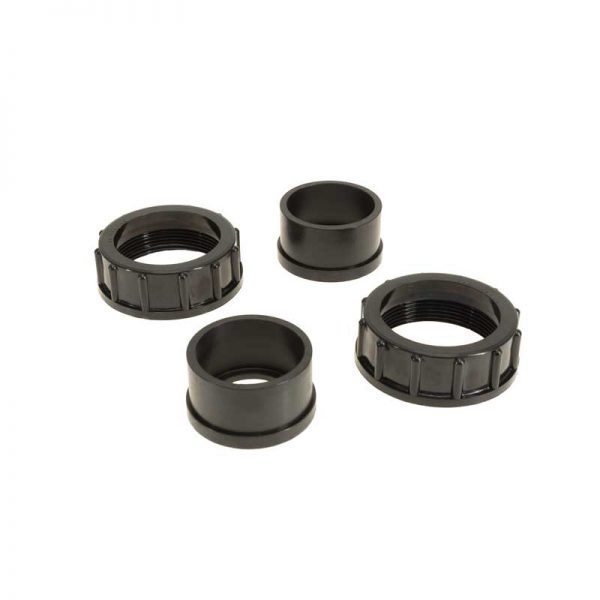Aansluitset Besgo terugspoelventiel t.b.v. PPG Deluxe filter, platte pakking t.b.v. klep - Besgo