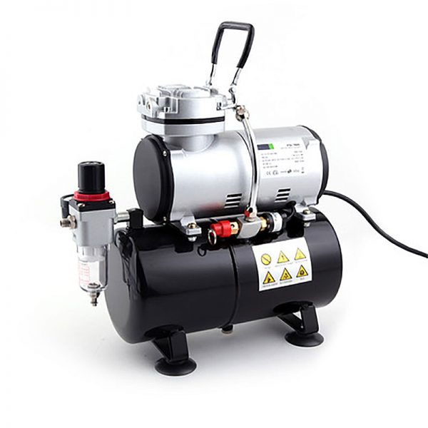 Compressor 230 v,, tank 3 liter Druk: autostart 3 bar -autostop 4 bar - Compressor
