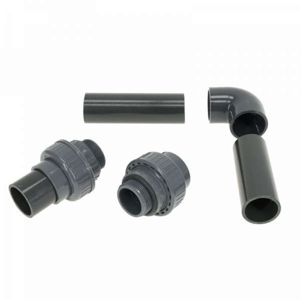 Aansluitset Calplas Fiberplast t.b.v. PoolCop - PoolCop