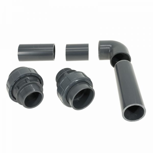 Aansluitset Calplas Fiberplast t.b.v. PoolCop - PoolCop