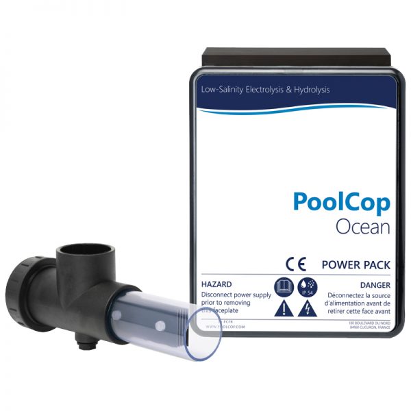 PoolCop Ocean 120 Powerpack, celhouder en cel met kabel 1,5m - PoolCop