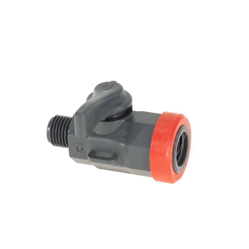 Aqua Easy Next Kogelkraan PVC 1/4"f x 1/4"m, dn6, epdm - Aqua Easy