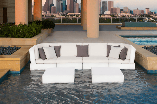 Square pool tafel - Square