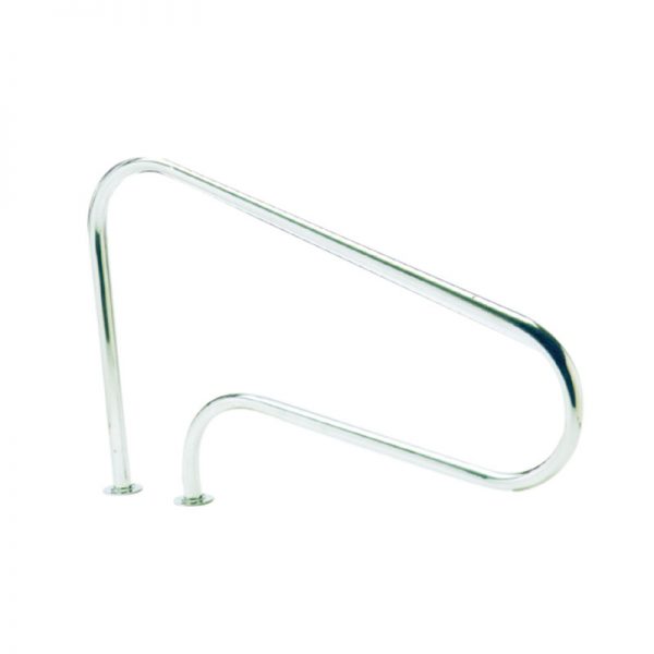 Handrail rvs-316 AstralPool voor inlooptrap voorzien van flens montageplaten - AstralPool