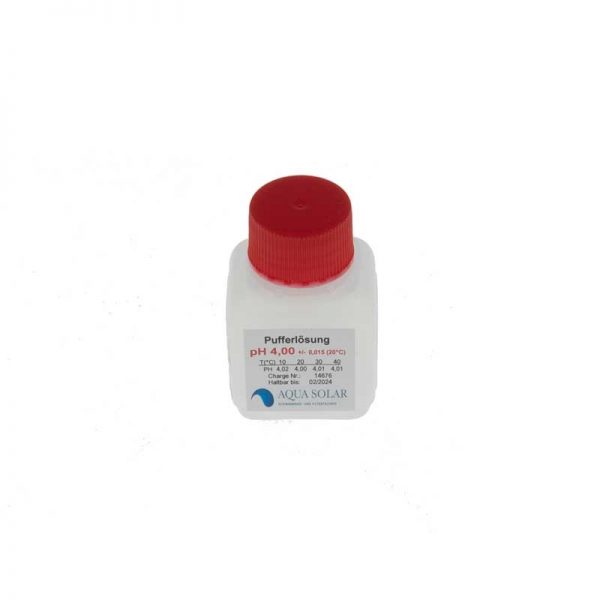 Buffervloeistof pH4, (voor calibratie doseerinstallaties) - 3. buffervloeistoffen