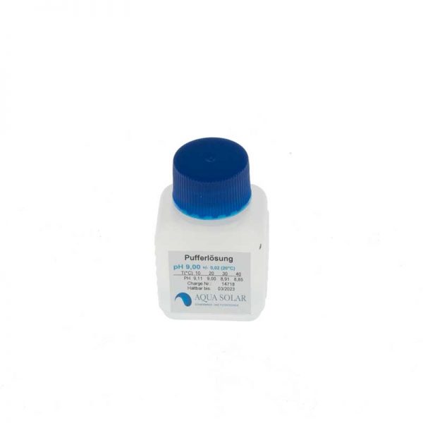 Buffervloeistof pH9, (voor calibratie doseerinstallaties) - 3. buffervloeistoffen
