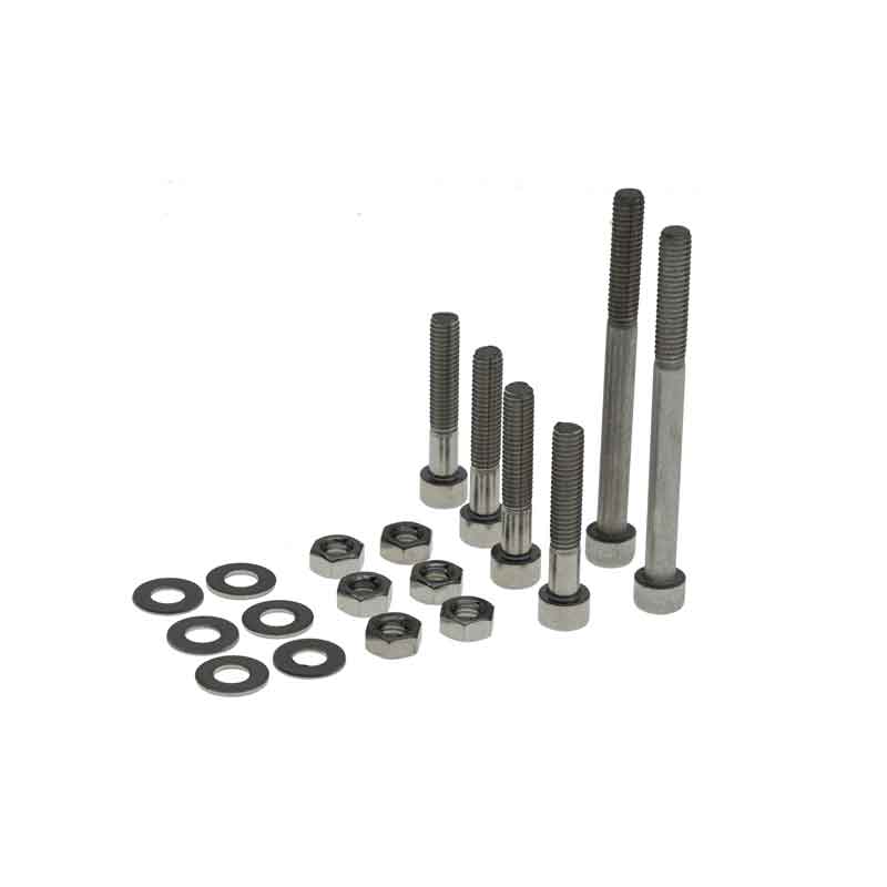 PoolCop bouten en moeren set compleet t.b.v. 1 1/2"klep - PoolCop