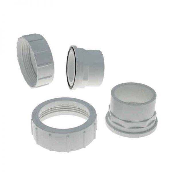 Hayward koppelingsset incl O-ringen t.b.v. cel t.b.v. Aqua Rite Pro zout-elektrolyse - Hayward