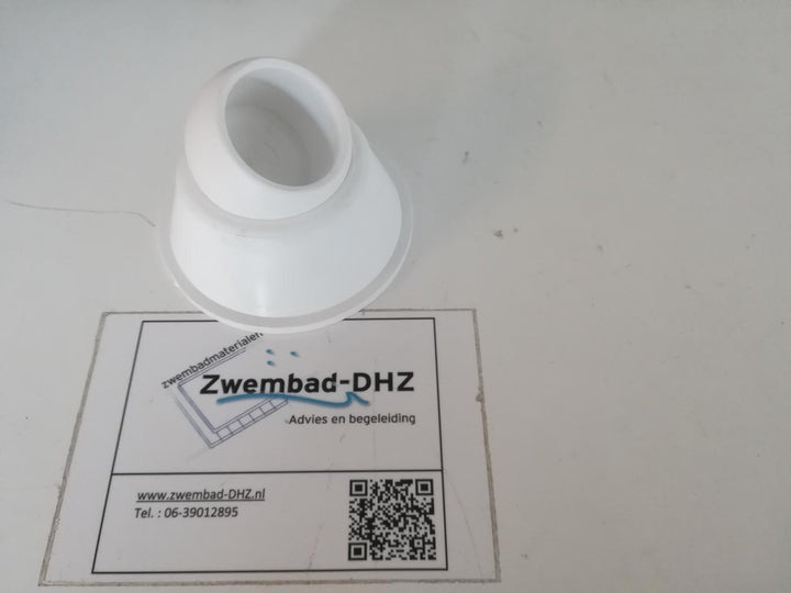 Trapbumper met kogel voor zwembadtrap ø43mm. (prijs per stuk) - Trapbumper