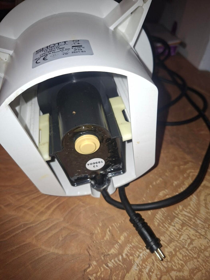 Pompje voor Shott Inhangfilter met vaste kabel - Pompje