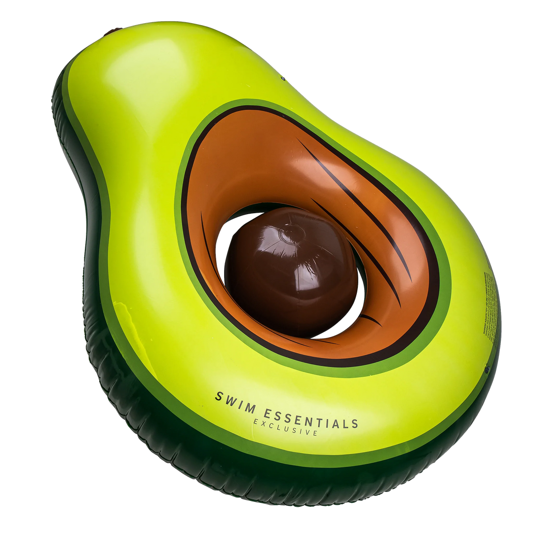 Swim Essentials Opblaas Avocado + Strandbal XL - Swim Essentials
