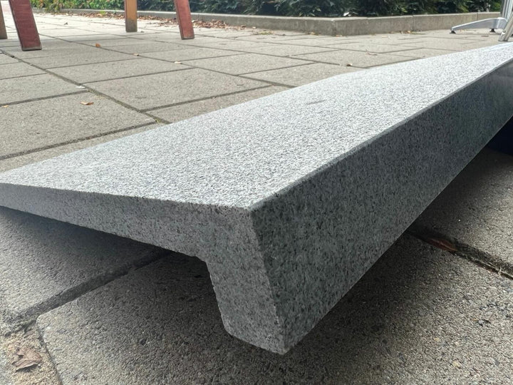 Randsteen g654 Grey Mountain natuursteen rechte neus prijs per stuk - Randsteen