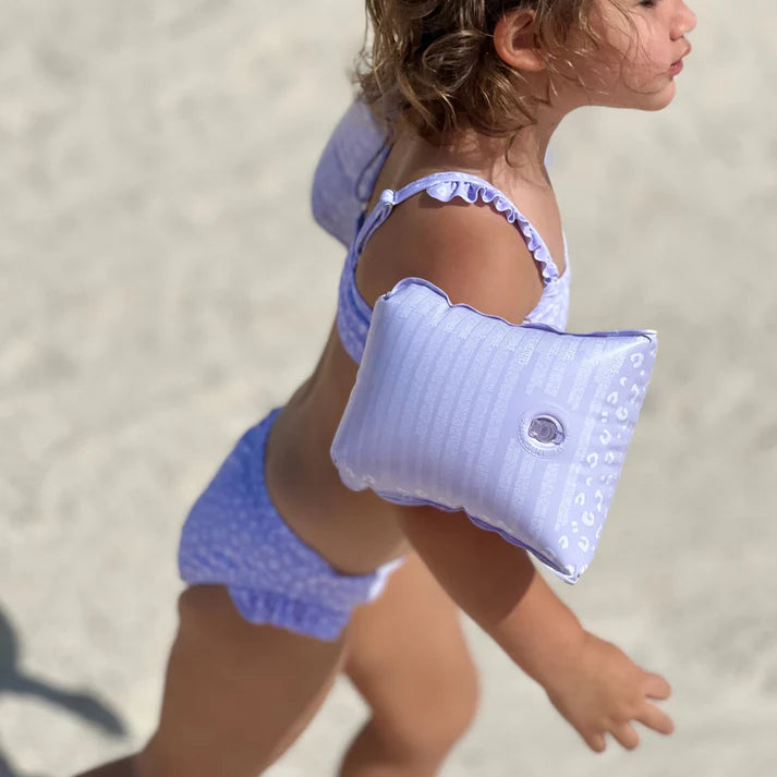 Swim Essentials Zwembandjes Lila Panterprint 2-6 jaar - Swim Essentials