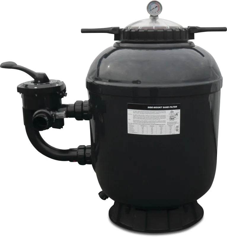 Flotide Zandfilter polyester gelcoated 1 1 2" metrisch imperial lijmmof 2,5bar type smg500 - Flotide