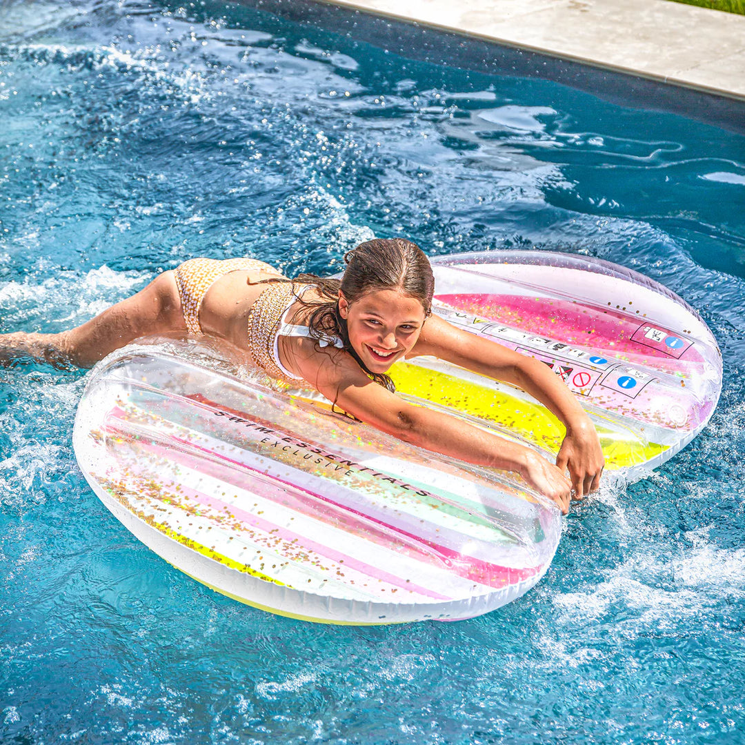 Swim Essentials Regenboog Hart Water Luchtbed - Swim Essentials