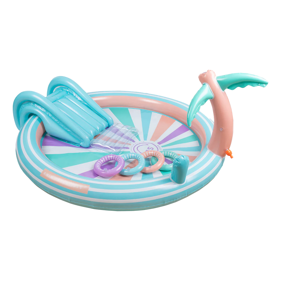 Swim Essentials Speelzwembad Regenboogprint - Swim Essentials