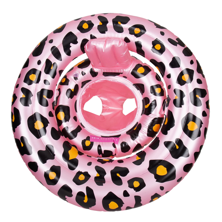 Swim Essentials Baby Float Panter Rose Goud 0-1 jaar - Swim Essentials