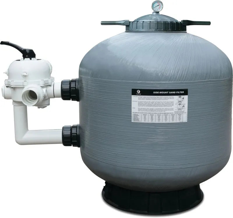 Flotide Zandfilter PE glasvezel versterkt polyester 1 1 2" metrisch imperial lijmmof 2,5bar type s450r - Flotide