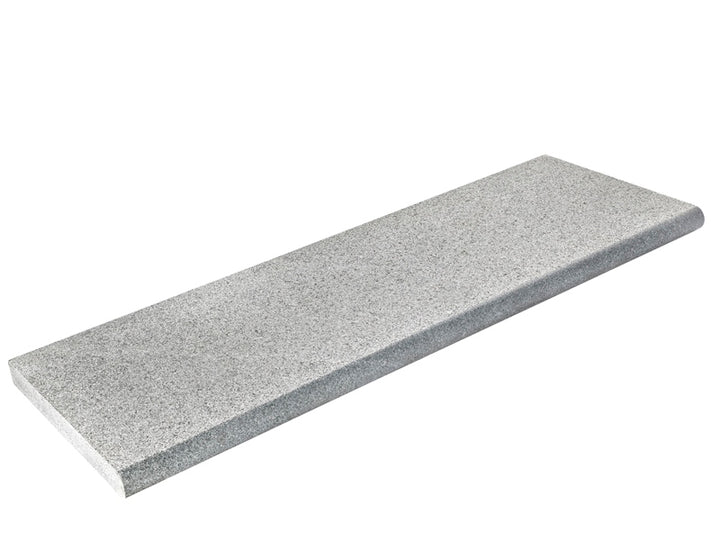 G654 grey mountain original / randsteen afgerond 180°