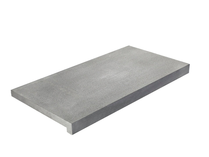 Pietra Lavica gezandstraald / Randsteen Binnenhoek R 15 cm