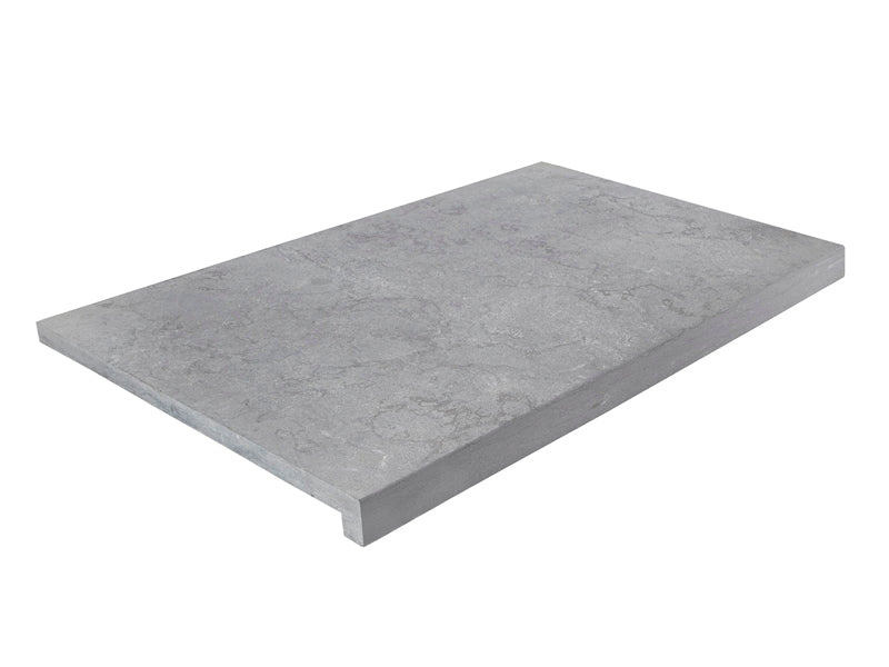 Blue Stone 120 / Randsteen overhangend, recht