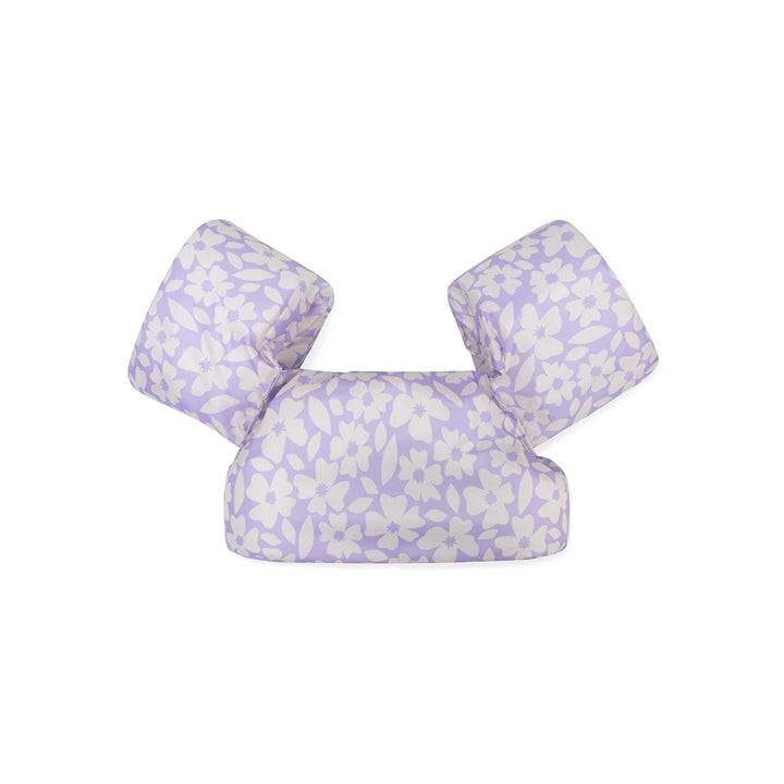 Swim Essentials Puddle Jumper bloemen paars 2-6 jaar - Swim Essentials