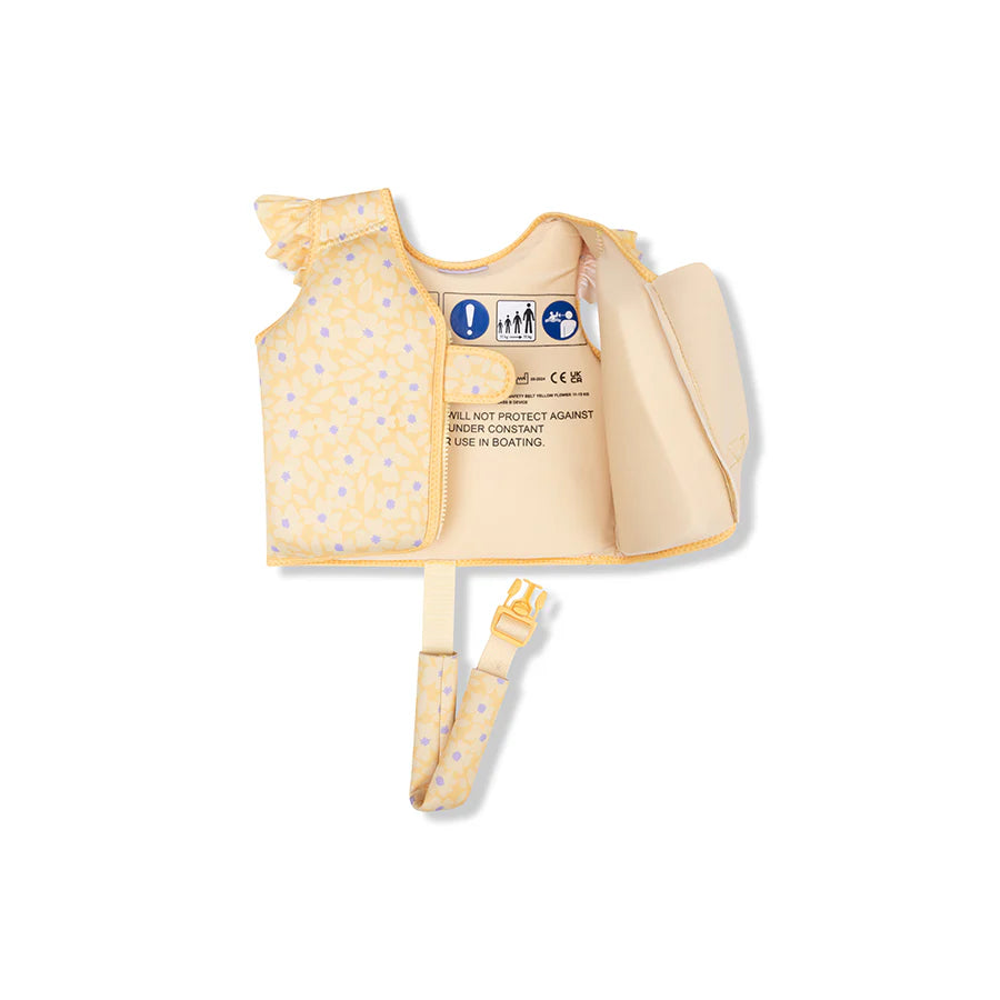 Swim Essentials Roamer Florish | Geel Zwemvest 1-2 jaar - Swim Essentials