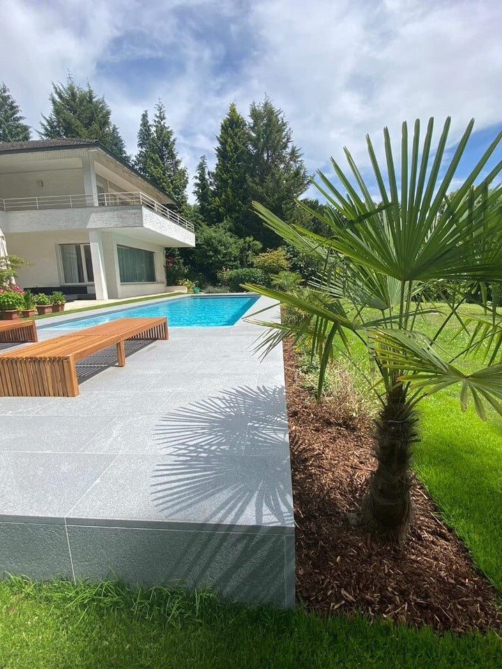 G633 grey mountain light / randsteen Binnenhoek 90°