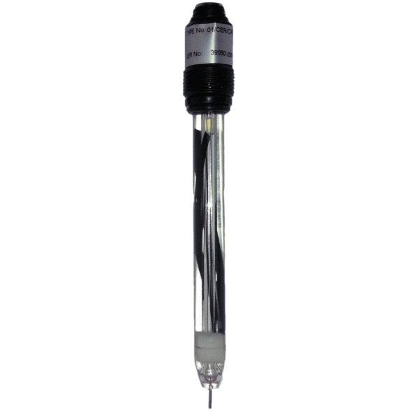 Rx Elektrode glas 01 cer SR cap S8 (zonder kabel) - 1. elektrodes