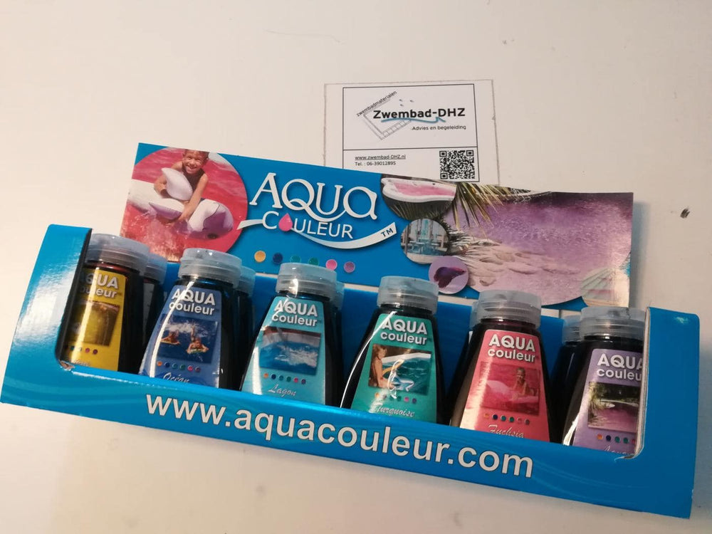 UW zwembadwater een andere kleur !!! Aqua Couleur Turquoise - Uw