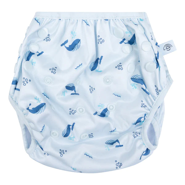 Swim Essentials Zwemluier Wasbaar Walvisjes - Swim Essentials