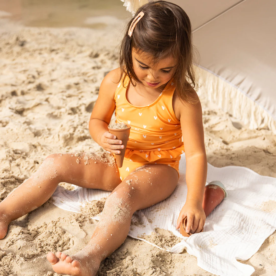 Swim Essentials UV Badpak Meisje Hartjes - Swim Essentials