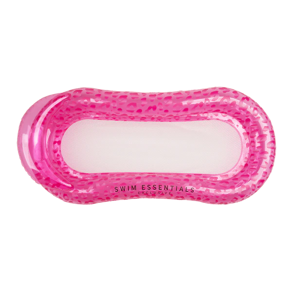 Swim Essentials Waterhangmat ovaal Neon Panterprint - Swim Essentials