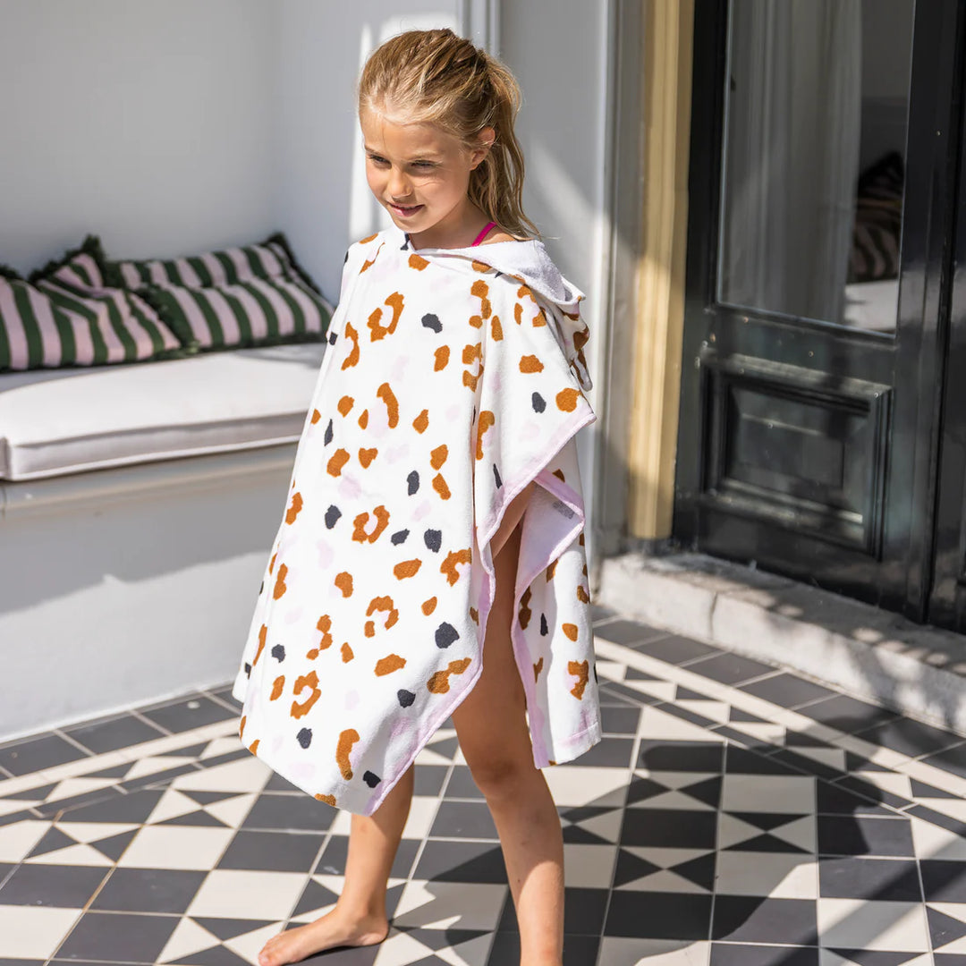 Swim Essentials Strandponcho Panterprint - Swim Essentials