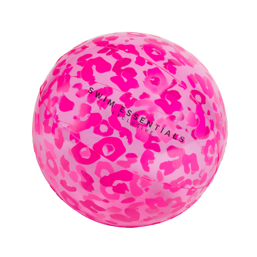 Swim Essentials Strandbal Neon Panterprint - Swim Essentials