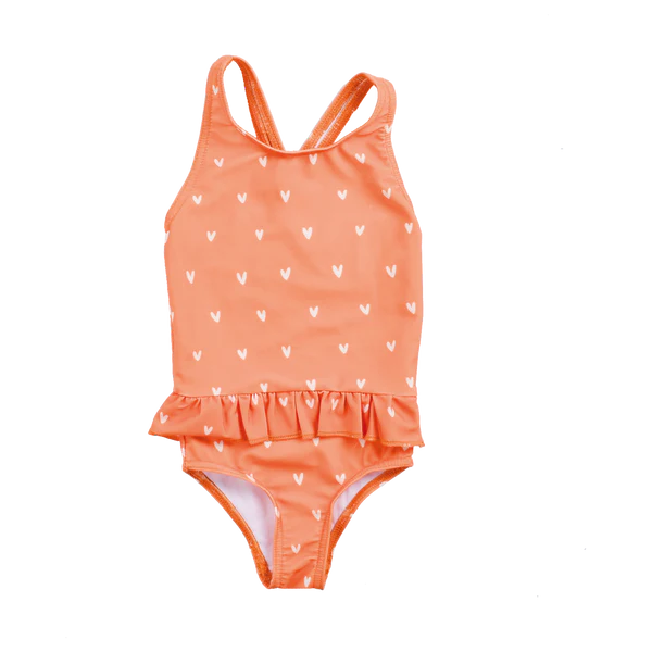 Swim Essentials UV Badpak Meisje Hartjes - Swim Essentials