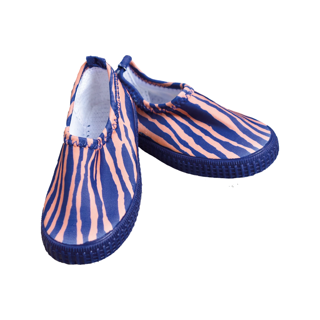 Swim Essentials Waterschoentjes Blauw Zebra - Swim Essentials