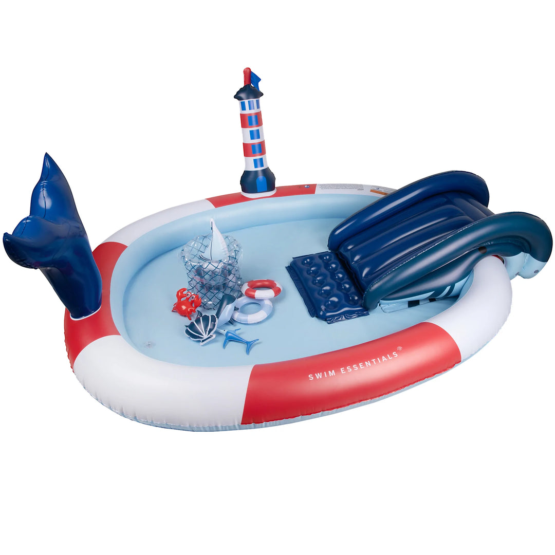 Swim Essentials speelzwembad Walvissenprint - Swim Essentials
