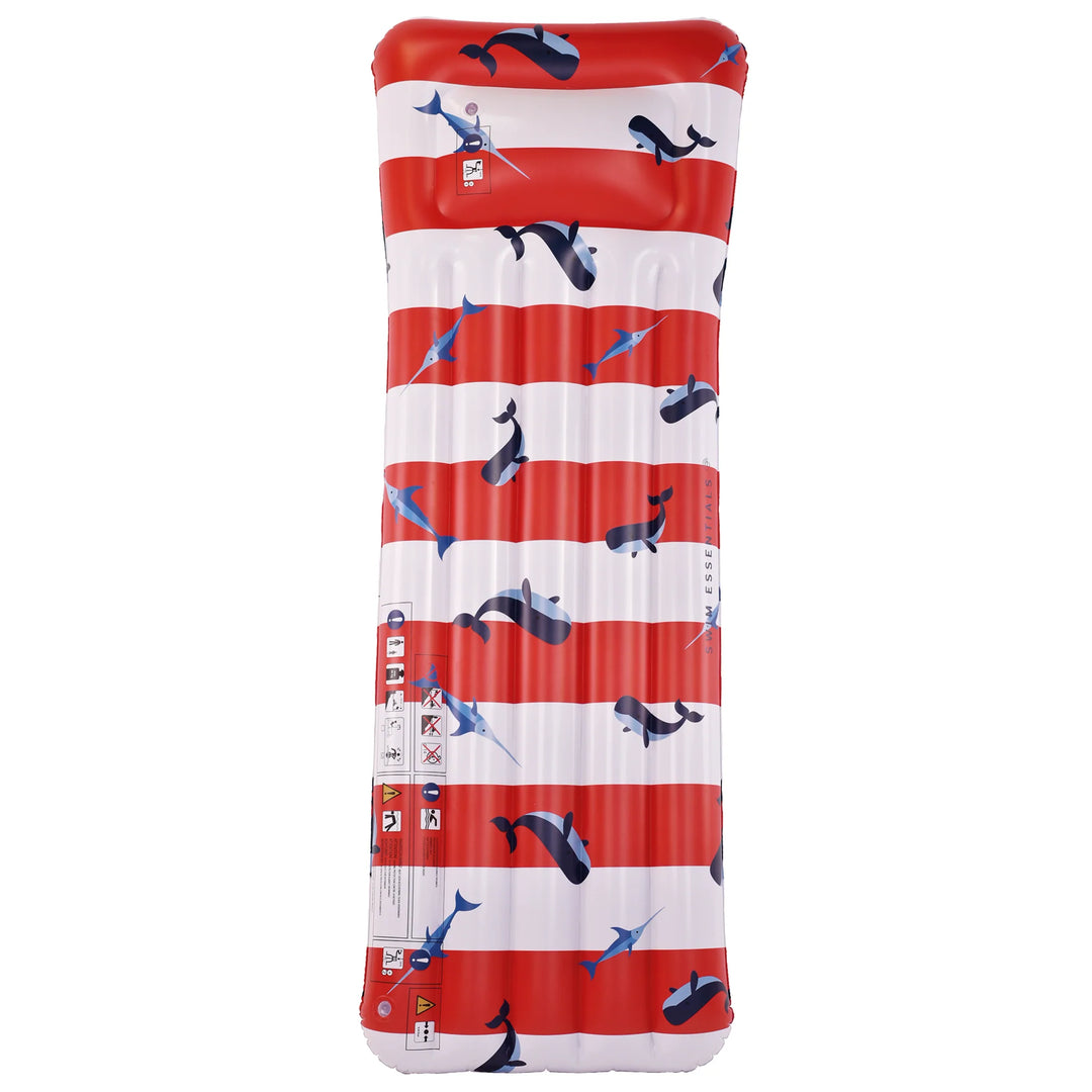 Swim Essentials Luxe Water Luchtbed Walvissen - Swim Essentials