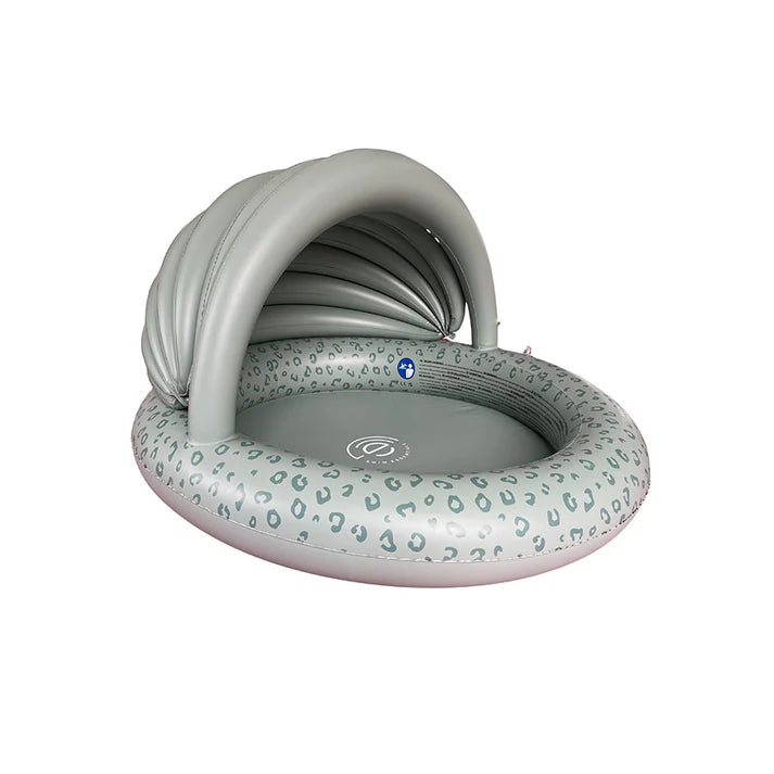 Swim Essentials Zwembad Panterprint Ø met Zonnescherm - Swim Essentials