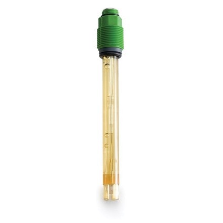 PH-elektrode uit pei, met ptfe dubbele junctie, 3 bar, -5 tot 80°c, met schroefconnectie pg13 - Ph-elektrode