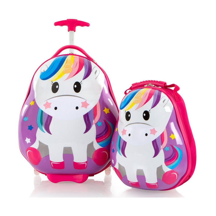 Kindertrolley met rugzak HEYS set unicorn - HEYS