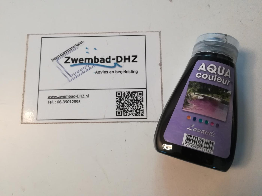 UW zwembadwater een andere kleur !!! Aqua Couleur Lavendel - Uw