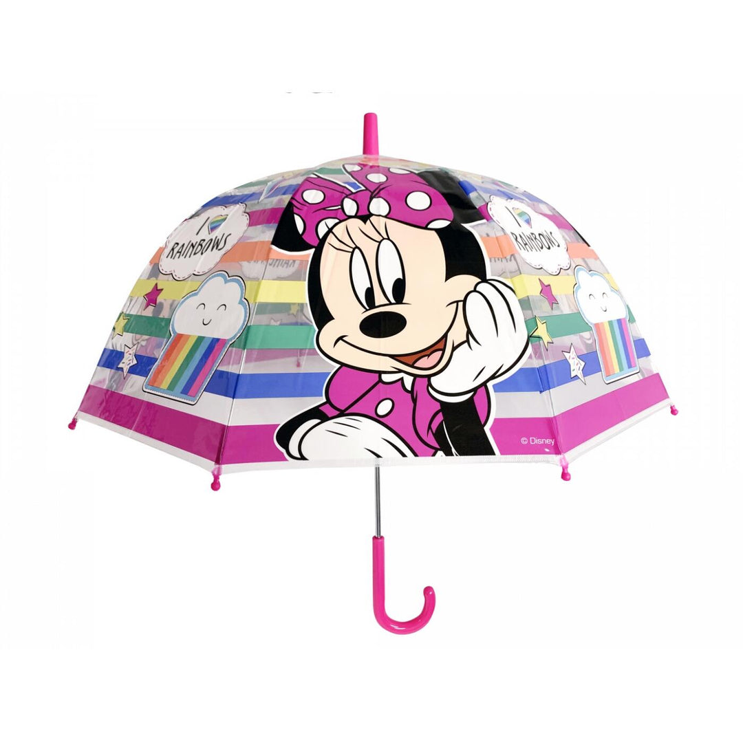 Minnie mouse transparante paraplu - MINNIE