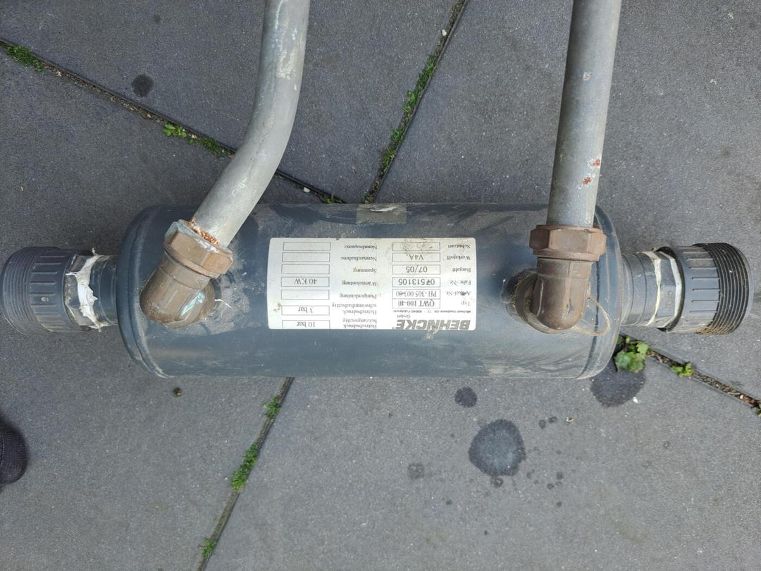 Behncke warmtewisselaar 40 kW (gebruikt) - Behncke