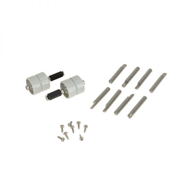 Aquadeck pendel overloopset rvs316 (geleidingsveren voor overloopbad) - Aquadeck