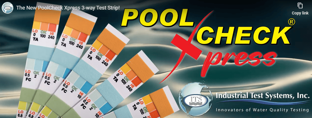 Poolcheck Xpress teststrips (met indicatie-kleuren direct op de strip!) - Poolcheck