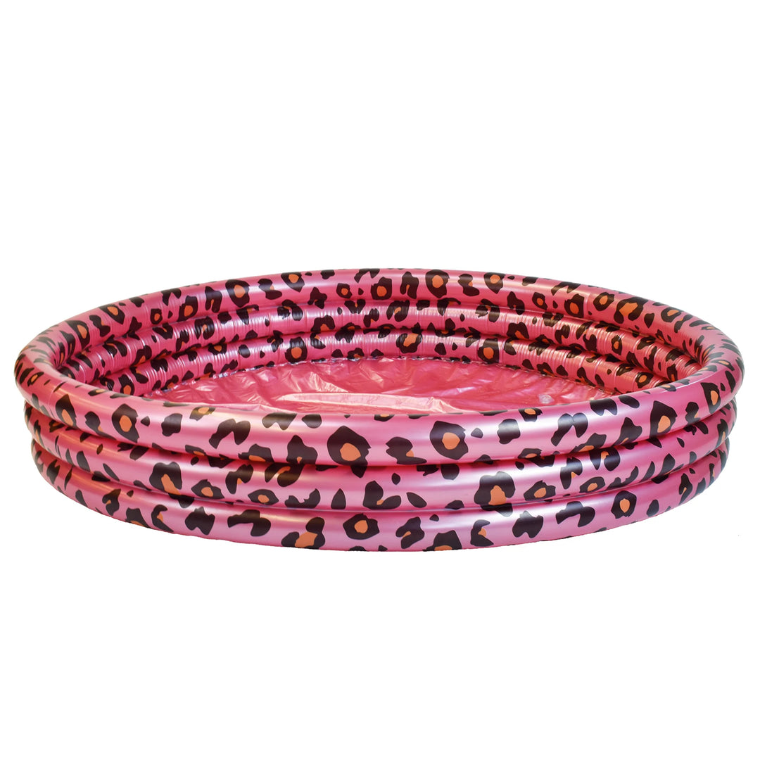 Swim Essentials Opblaas Zwembad Panterprint Rosé goud Ø - Swim Essentials