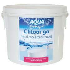 Aqua Easy chloortabletten (90%) (organisch) gestabiliseerd - Aqua Easy